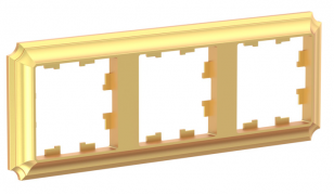 Atlas Design Antique Золото Рамка 3-ая