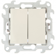 Simon 24 Harmonie Бежевый Переключатель 2-кл
