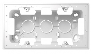 Simon 24 Harmonie Алюминий Коробка 2 пост для накладного монтажа