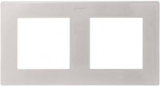 Simon 24 Harmonie Алюминий Рамка 2-ая