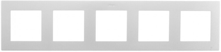 Simon 24 Harmonie Алюминий Рамка 5-ая