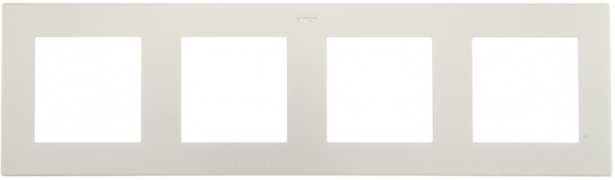 Simon 24 Harmonie Алюминий Рамка 4-ая