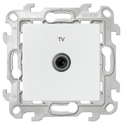 Simon 24 Harmonie Белый Розетка TV оконечная