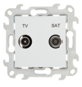 Simon 24 Harmonie Белый Розетка TV-SAT оконечная 