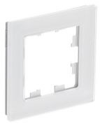 Atlas Design Nature Натуральное Стекло Белое Рамка 1-ая 