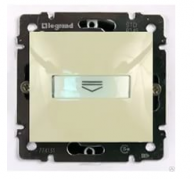 Legrand Valena Слоновая кость Выключатель карточный