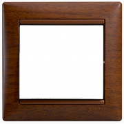 Legrand Valena Тонированное дерево Рамка 1-ая