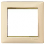 Legrand Valena Слоновая кость/Золотой штрих Рамка 1-ая