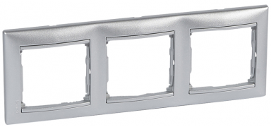 Legrand Valena Алюминий Рамка 3-ая