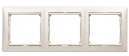 Legrand Valena Жемчужный Рамка 3-ая