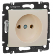 Legrand Valena Слоновая кость Розетка б/з, винтовые клеммы