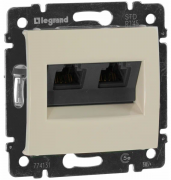 Legrand Valena Слоновая кость Розетка Компьютерная 1-ая RJ45 Cat.5e (UTP)