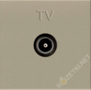 ABB NIE Zenit Шампань Розетка TV единственная 2 мод