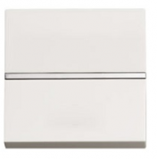 ABB NIE Zenit Белый Выключатель 1-клавишный 2 мод