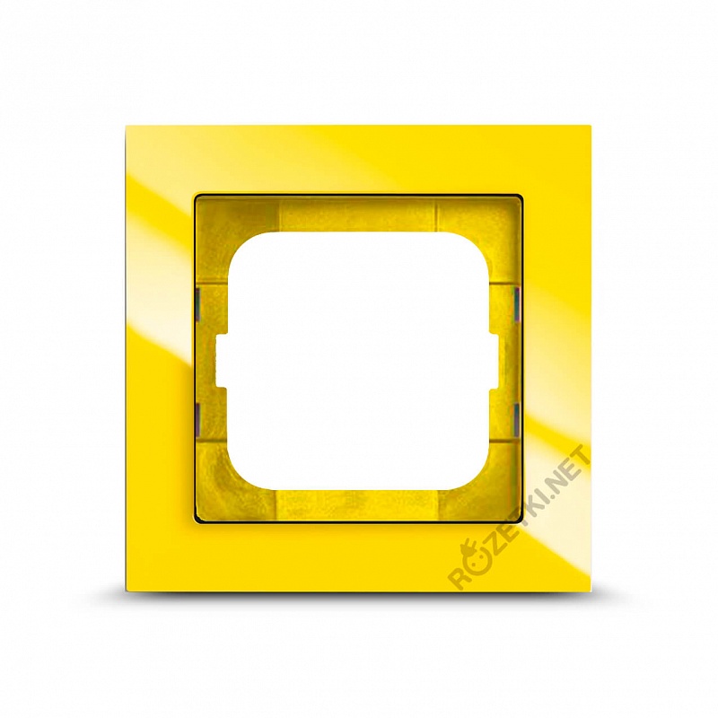 ABB Busch-Axcent Желтый Рамка 1-ая