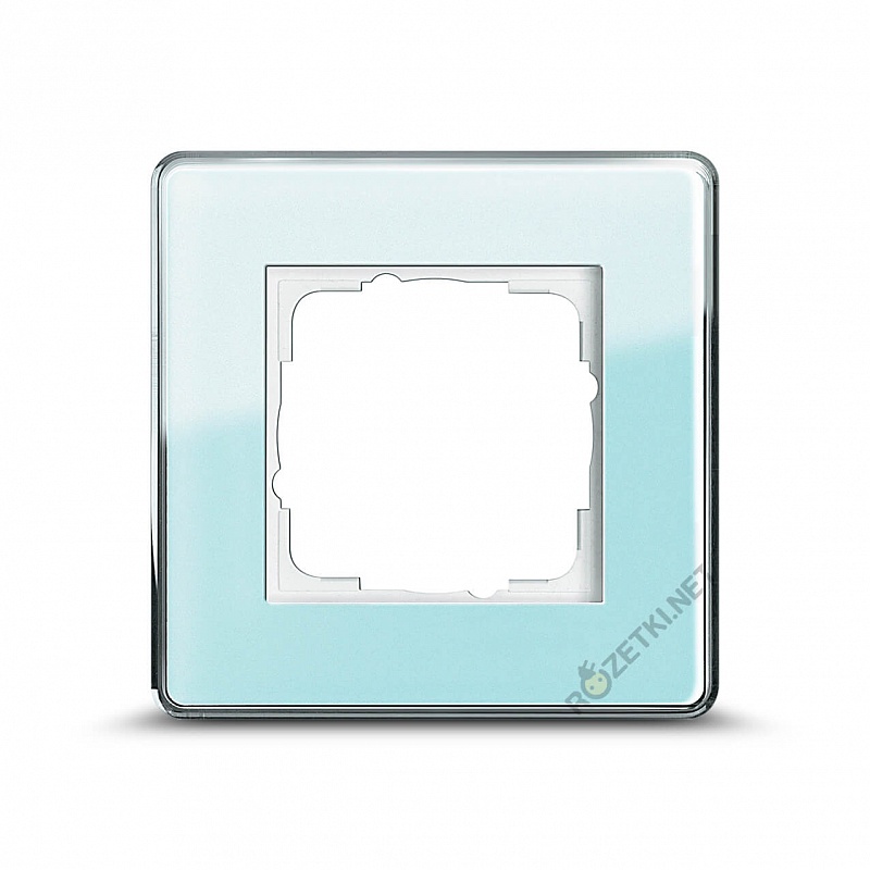 Gira Esprit Glass C Стекло Салатовое Рамка 1-ая